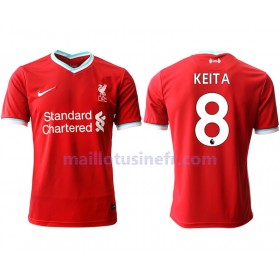 Maillot de Foot Liverpool Naby Keita 8 Domicile 2020-21